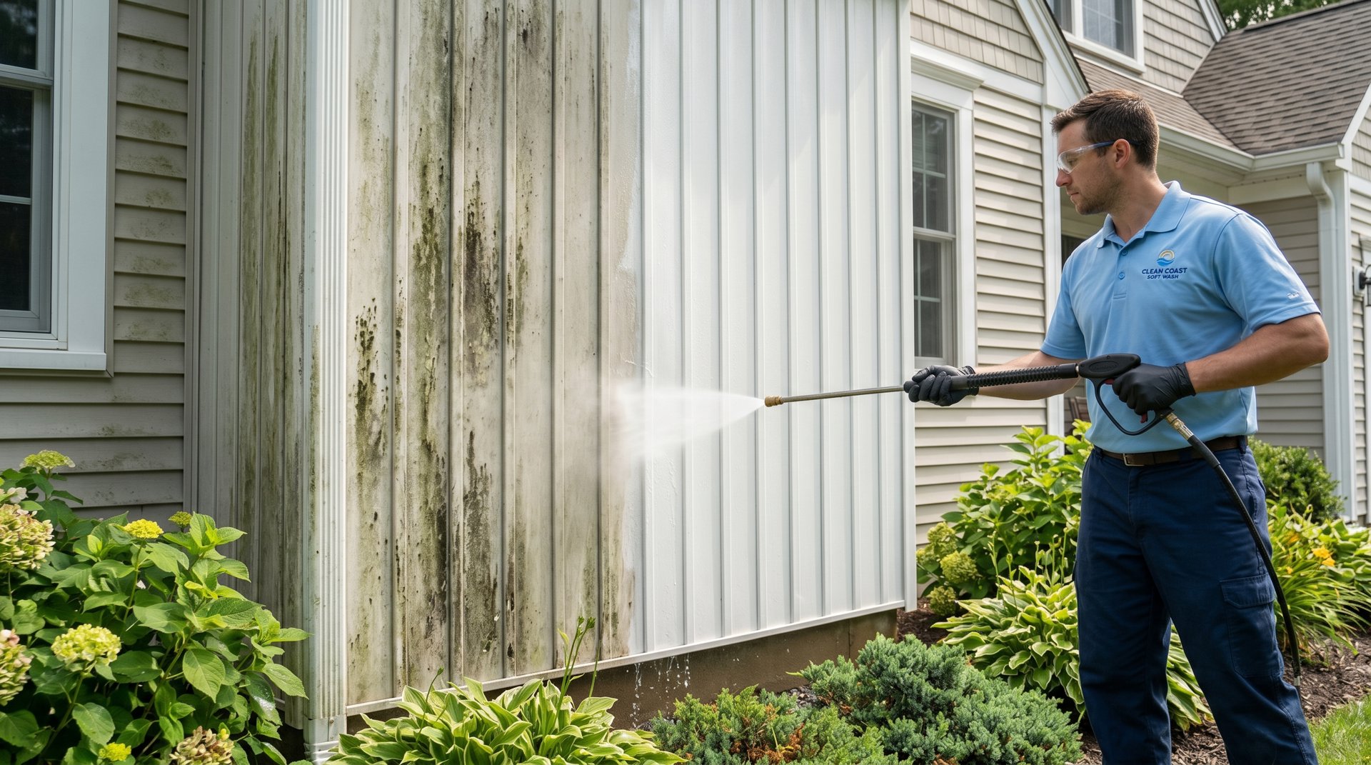 Siding Pressure Washing