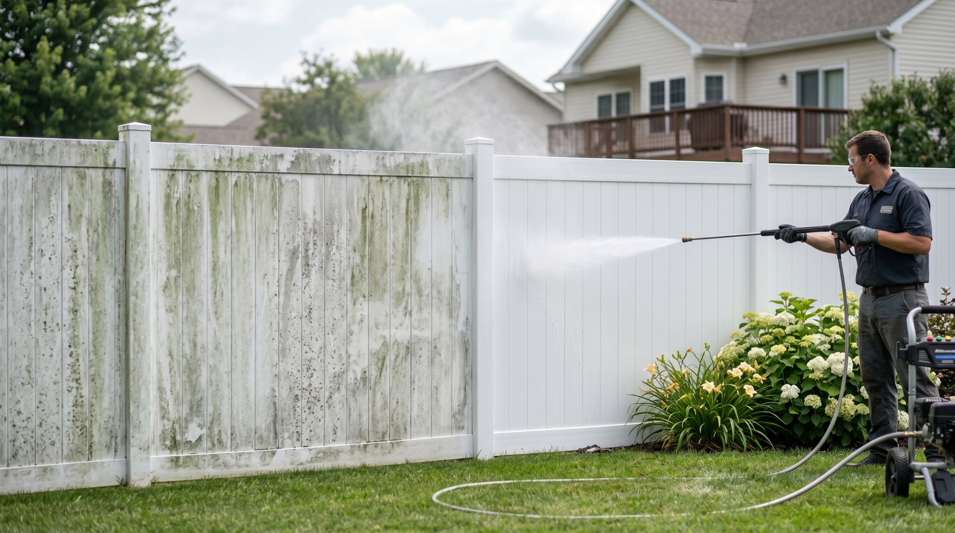 Fence Pressure Washing