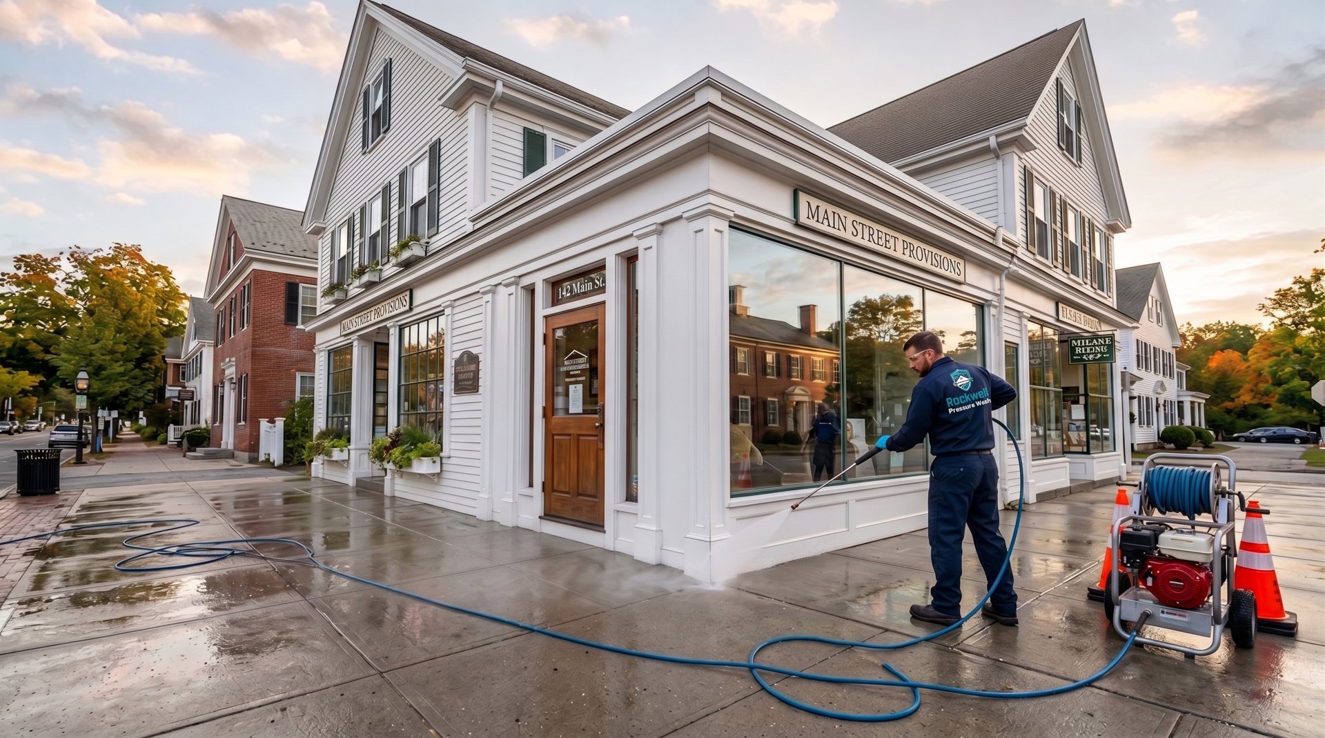 Commercial Pressure Washing